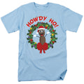 South Park - Mr. Hankey Howdy Ho Christmas Wreath - Adult Unisex T-Shirt - Blue
