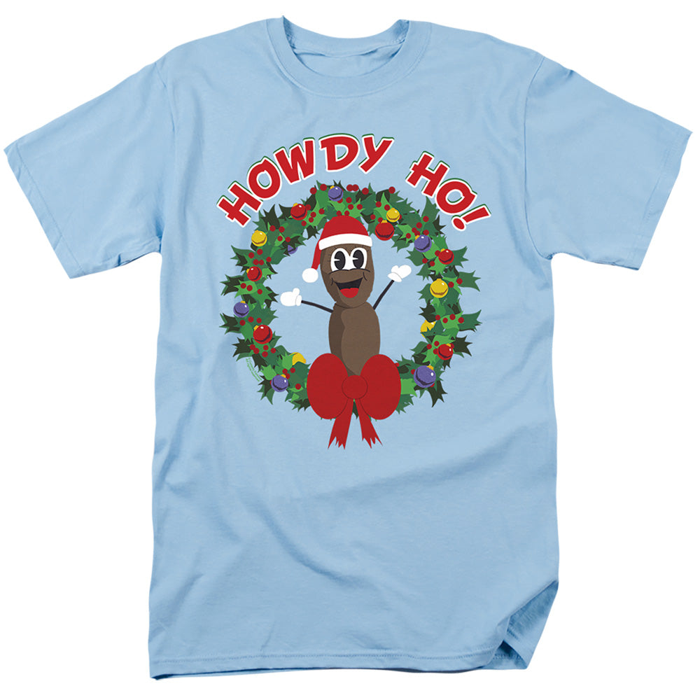 South Park - Mr. Hankey Howdy Ho Christmas Wreath - Adult Unisex T-Shirt - Blue