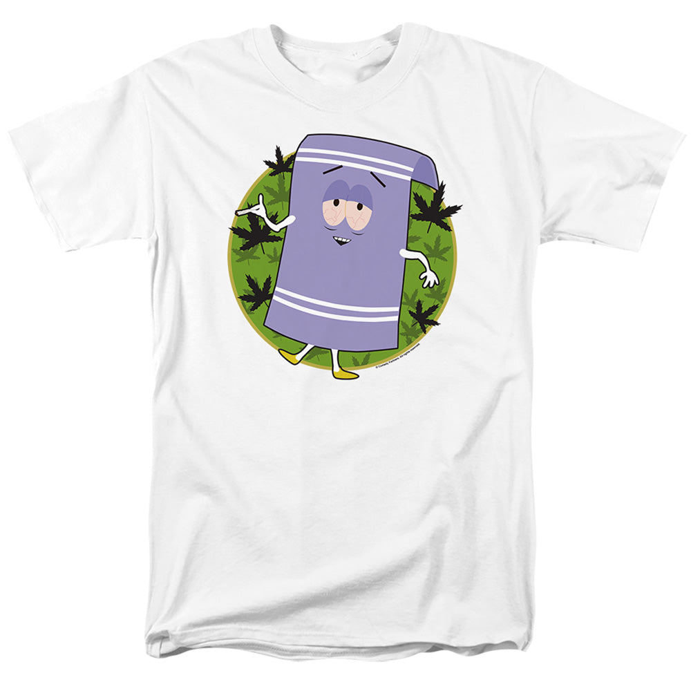 South Park - Towelie - Adult Unisex Short Sleeve T-Shirt - White