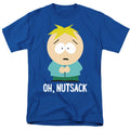 South Park - Oh Nutsack - Adult Unisex Short Sleeve T-Shirt - Blue