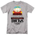 South Park - Wade Through Dicks - Adult Unisex Short Sleeve T-Shirt - Gray