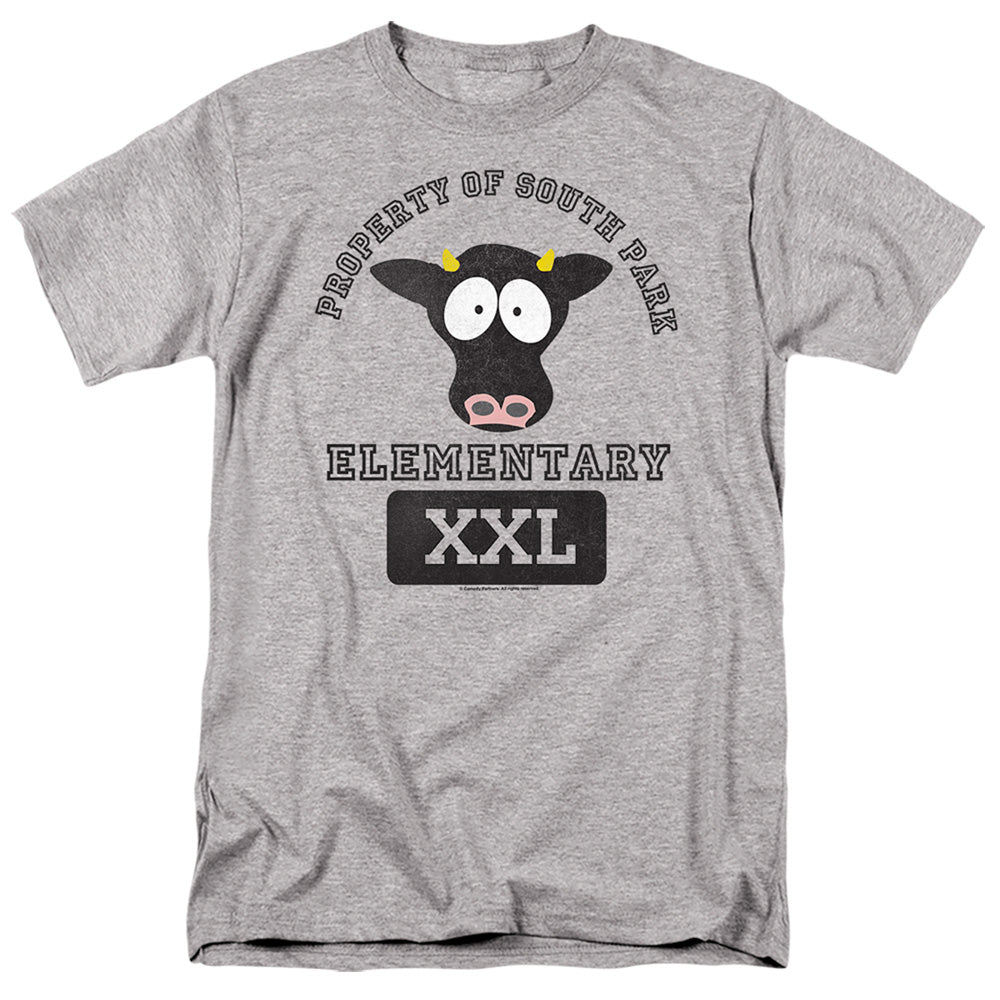 South Park - Cows - Adult Unisex Short Sleeve T-Shirt - Gray