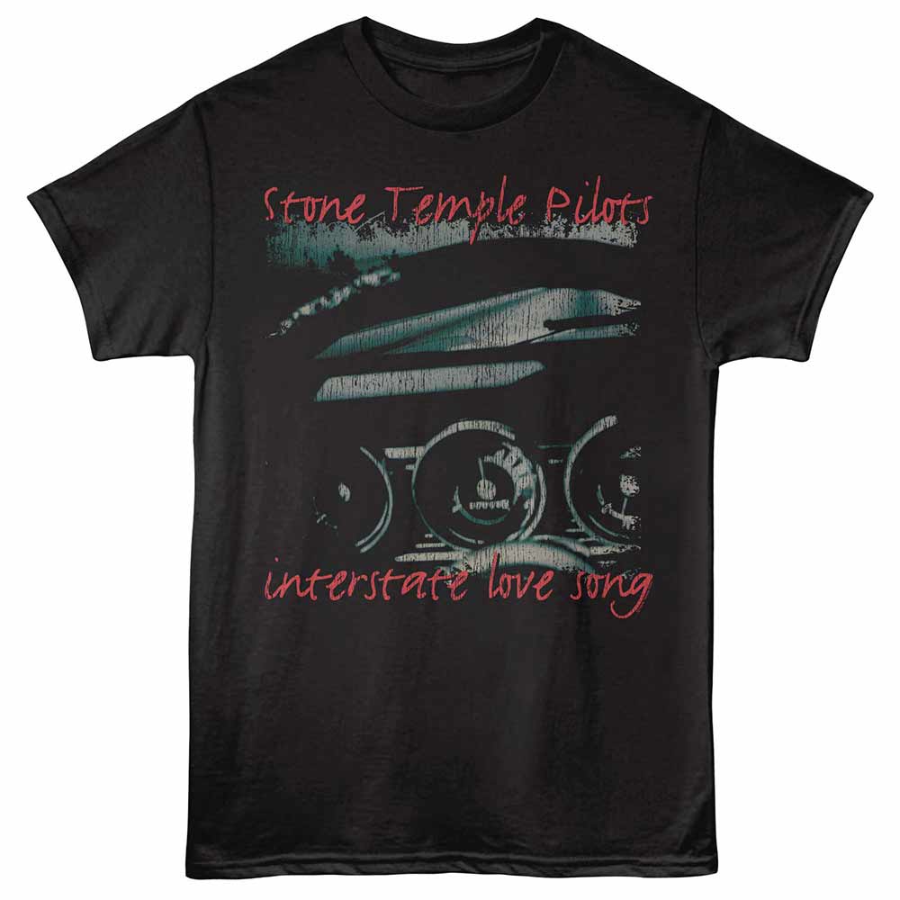 Stone Temple Pilots - Love Song - Adult Unisex Short Sleeve T-Shirt - Black