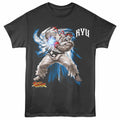 Street Fighter - Ryu - Adult Unisex Short Sleeve T-Shirt - Smoke