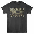 Stone Sour - Come Whatever May - Front Print Adult Short Sleeve Solid T-Shirt - Smoke