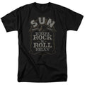 Sun Records - Where Rock Began - Adult Unisex Short Sleeve T-Shirt - Black