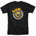 Sun Records - Logo - Adult Unisex Short Sleeve T-Shirt - Black
