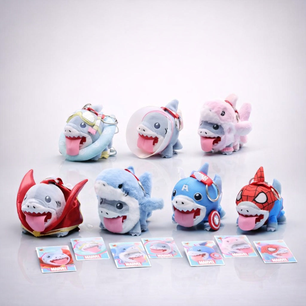 Hot Toys - Marvel Rivals - Jeff the Land Shark - Cosbi Plush Keychain