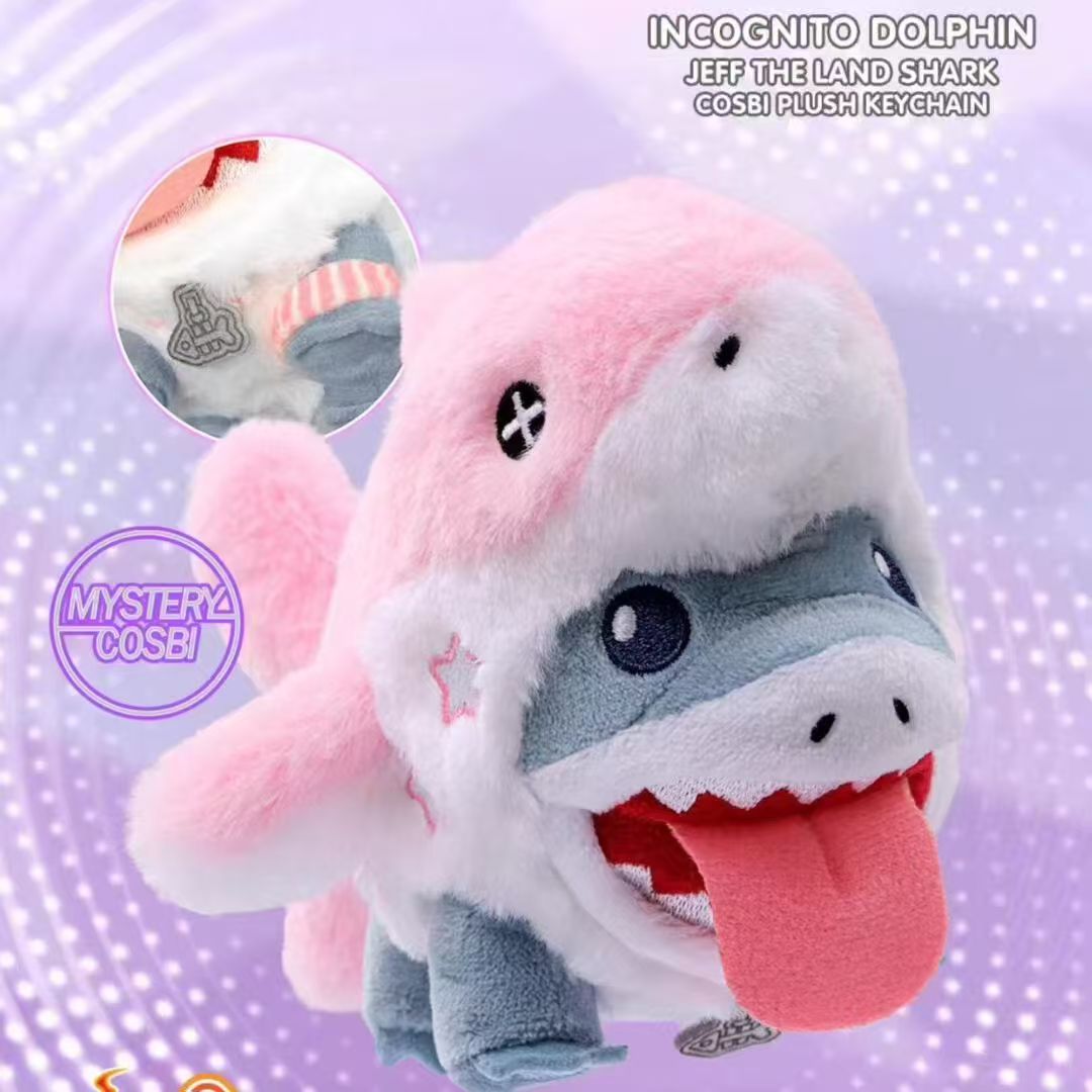 Hot Toys - Marvel Rivals - Jeff the Land Shark - Cosbi Plush Keychain