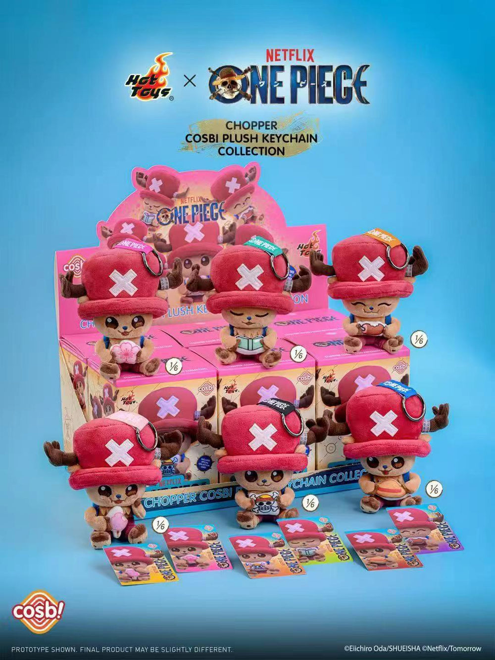 Hot Toys - One Piece - Tony Tony Chopper - Cosbi Plush Keychain