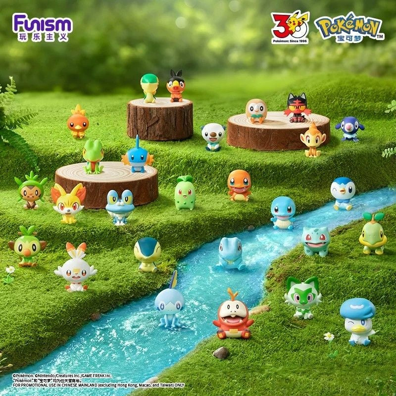 Funism - Pokemon - Little Encounter Series Initial Partners - Figure Blind Box