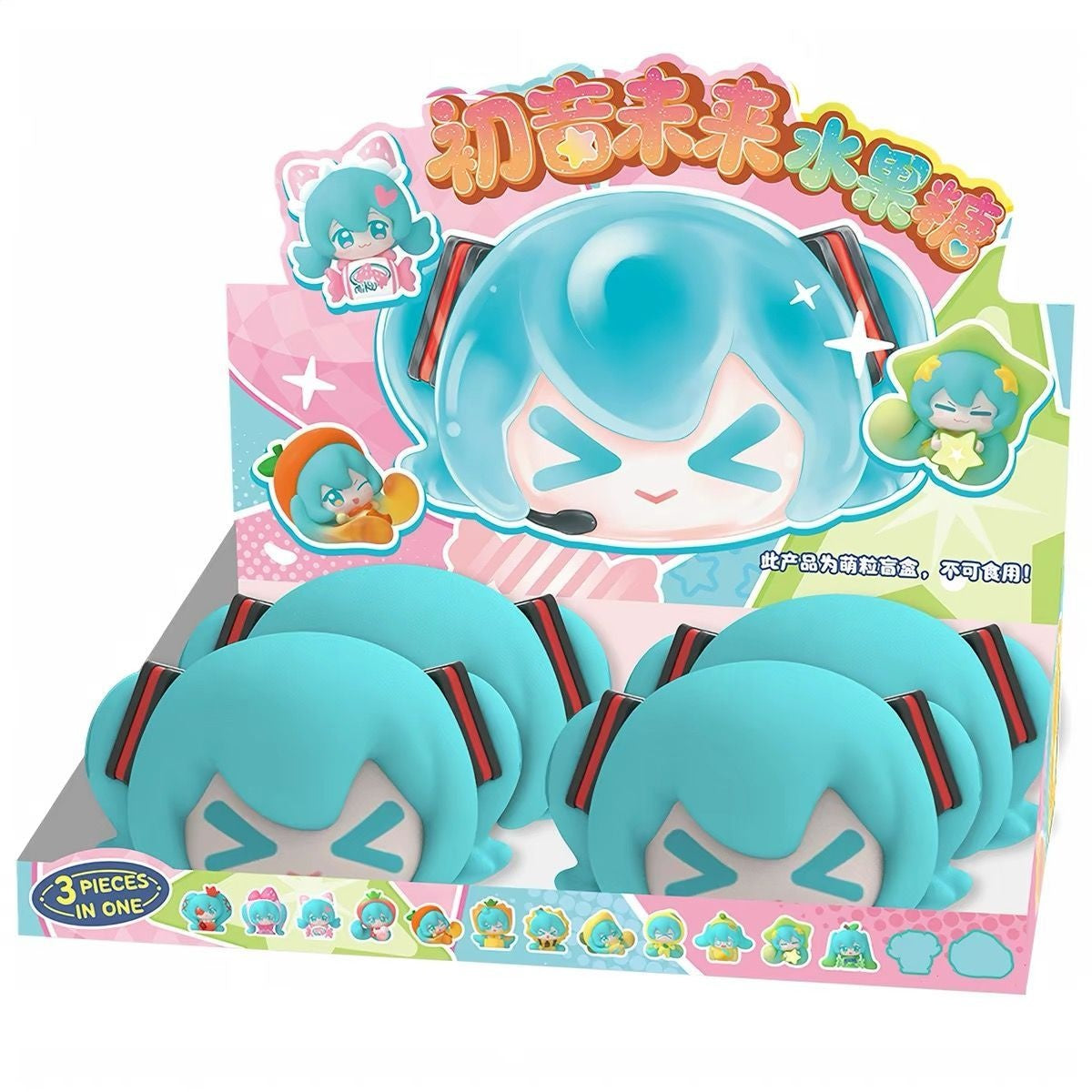 Funism - Piapro Characters - Hatsune Miku Fruit Candy Theme - Mini Bean Figure Blind Box