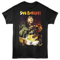 Syd Barrett - Physchadelic Circles - American Classics - Black Solid Adult Short Sleeve T-Shirt