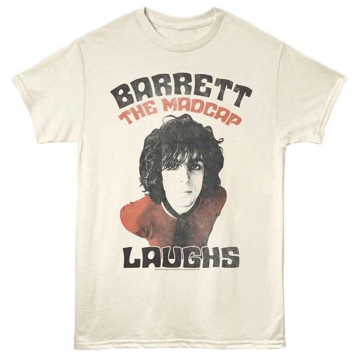 Syd Barrett - Madcap Laughs - American Classics - Off-White Solid Adult Short Sleeve T-Shirt