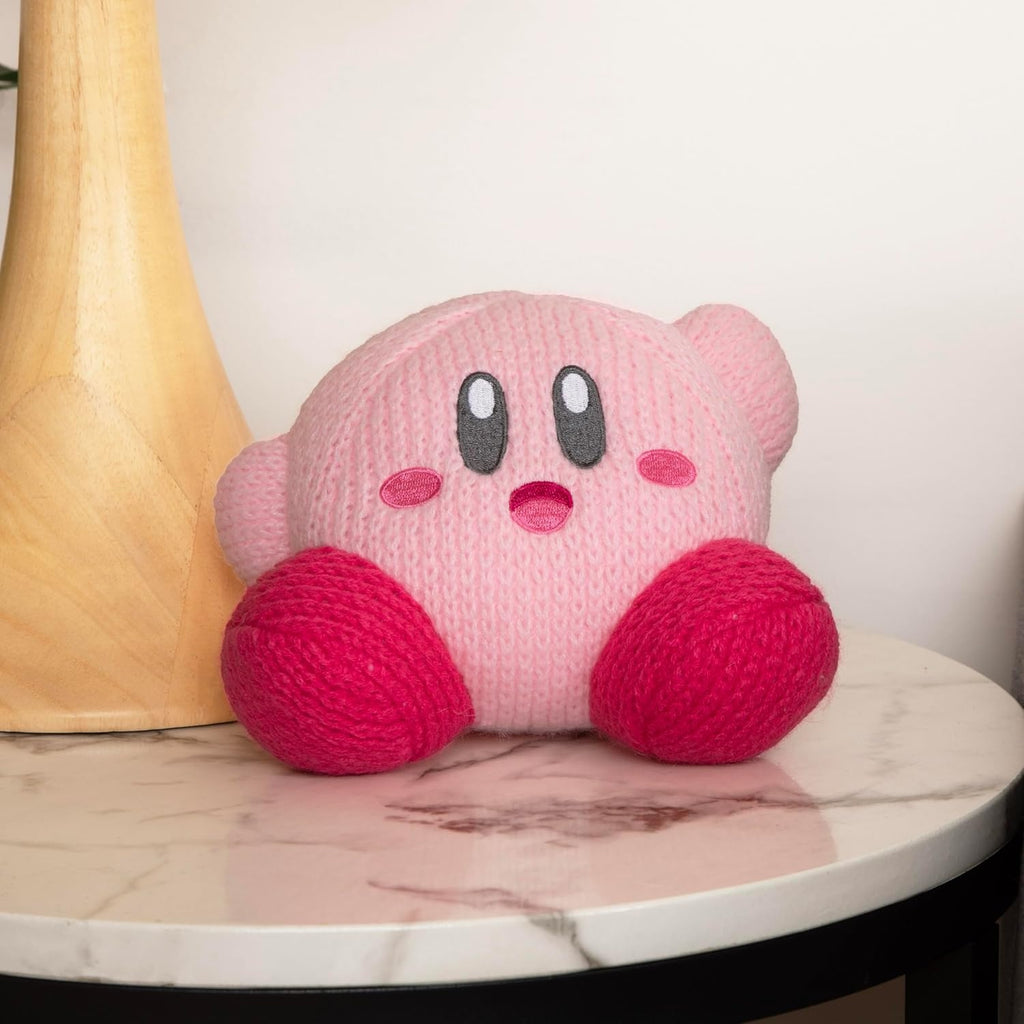 Nuiguru Knit Kirby - Waving Kirby - Plush Toy - 6 Inch