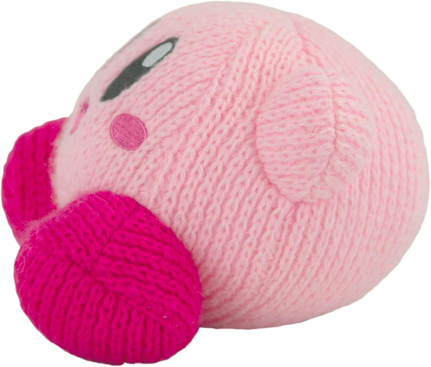 Nuiguru Knit Kirby - Waving Kirby - Plush Toy - 6 Inch