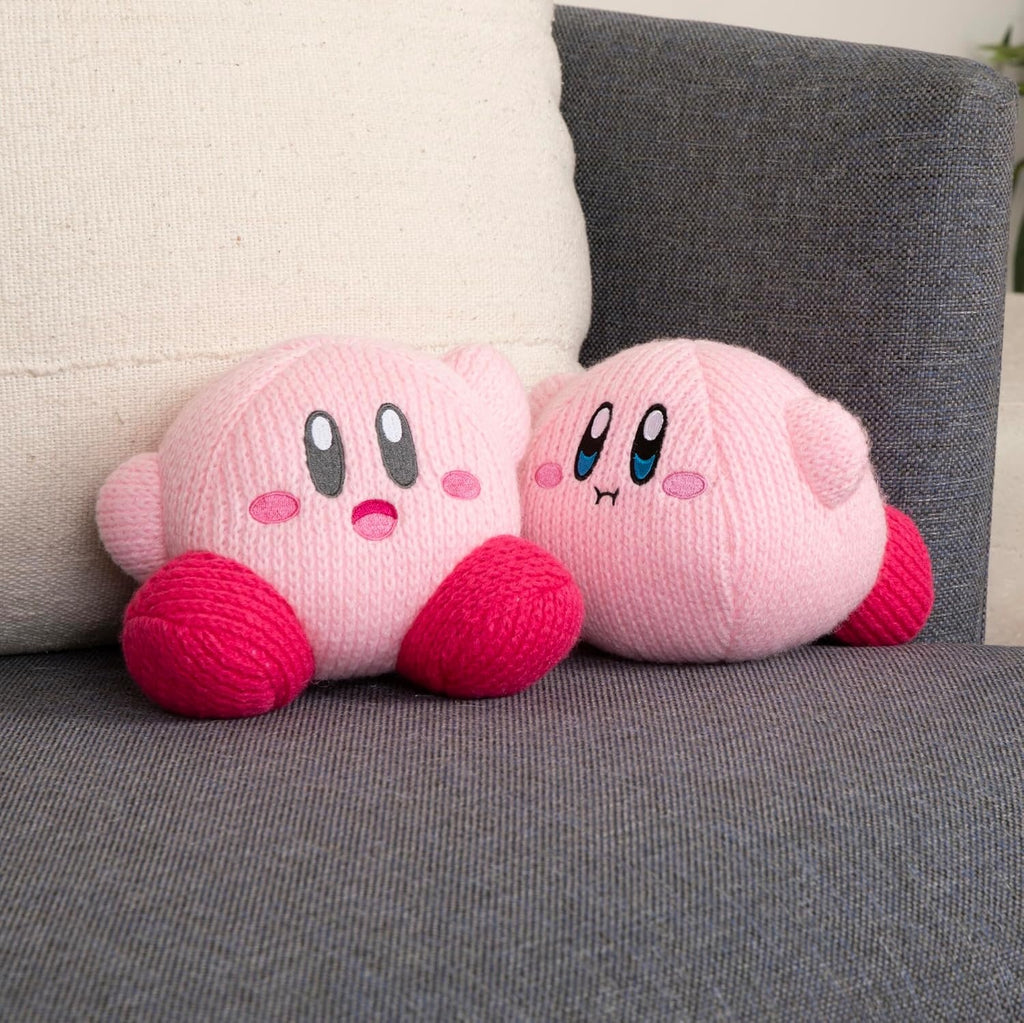 Nuiguru Knit Kirby - Hovering Kirby - Plush Toy - 6 Inch