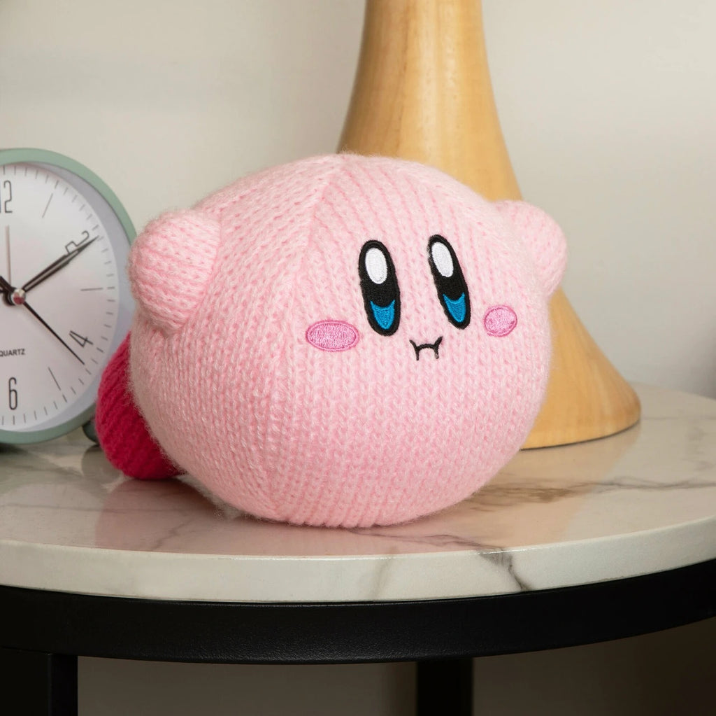 Nuiguru Knit Kirby - Hovering Kirby - Plush Toy - 6 Inch