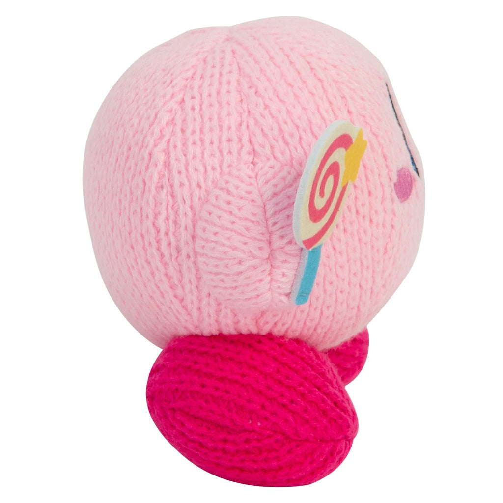 Nuiguru Knit Kirby - Kirby With Invincible Candy - Plush Toy - 6 Inch
