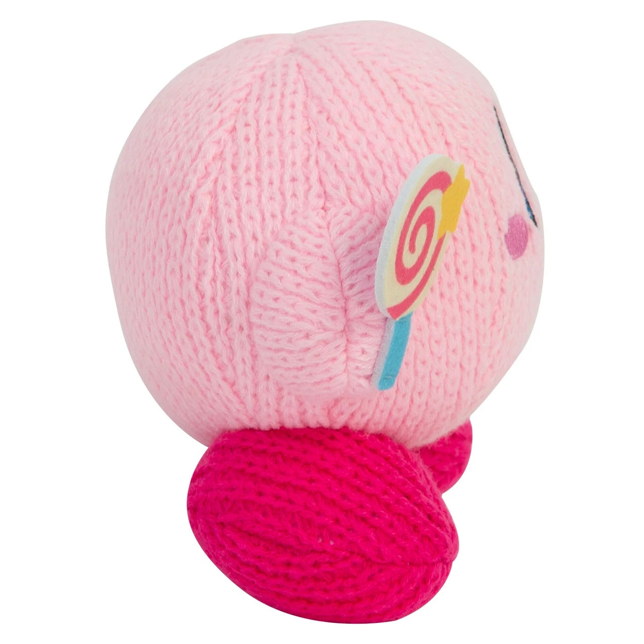 Nuiguru Knit Kirby - Kirby With Invincible Candy - Plush Toy - 6 Inch
