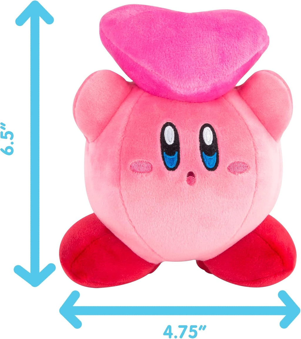 Club Mocchi Mocchi Nintendo Junior 6" Plush - Kirby with Friend Heart