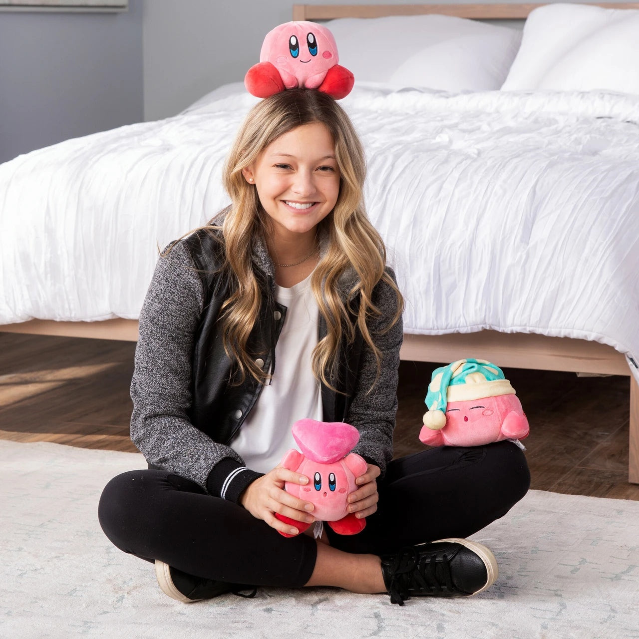 Club Mocchi Mocchi Nintendo Junior 6" Plush - Sleeping Kirby