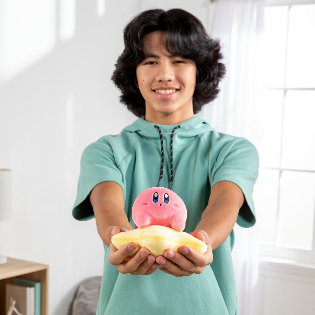 Club Mocchi Mocchi Nintendo Junior 6" Plush - Warp Star Kirby