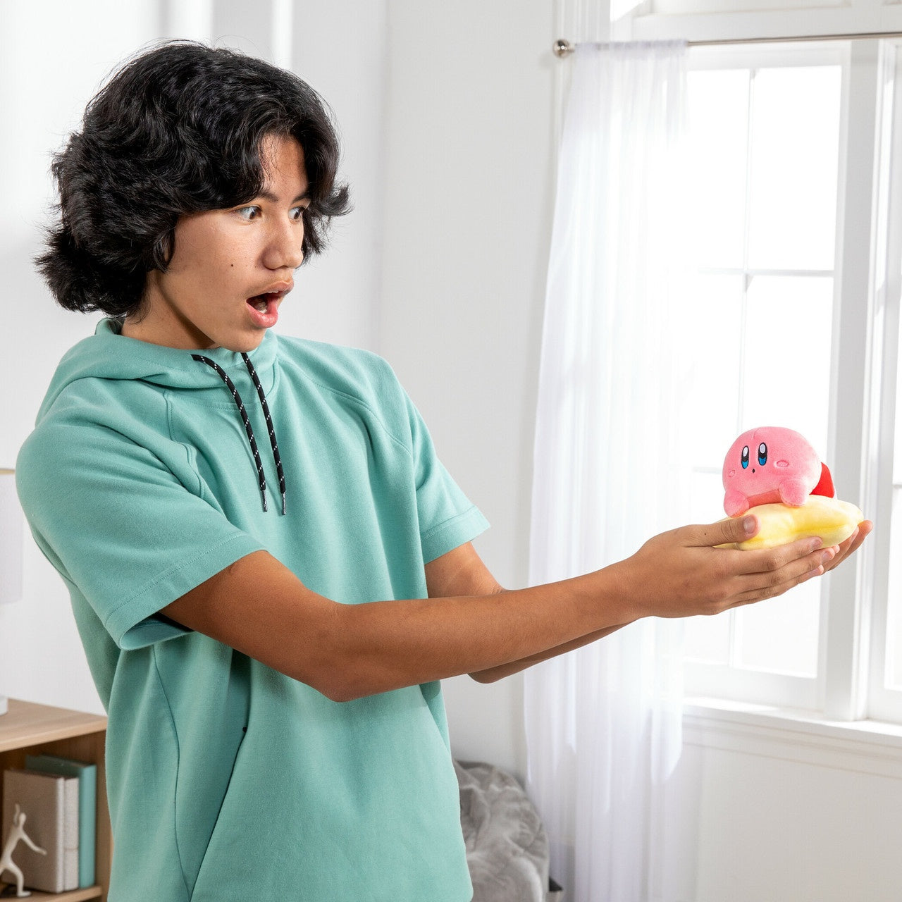 Club Mocchi Mocchi Nintendo Junior 6" Plush - Warp Star Kirby