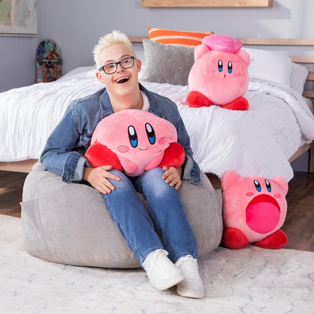 Club Mocchi- Mocchi- Kirby - Mega Plush Toy - 15 inch