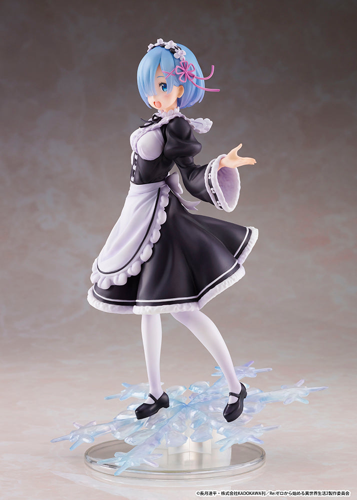 TAITO - Re:Zero Starting Life in Another World - Rem Winter Maid Image Ver. AMP Figure