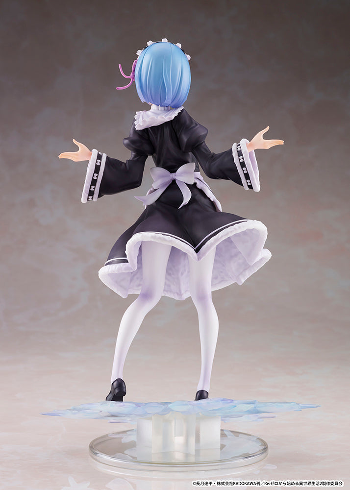 TAITO - Re:Zero Starting Life in Another World - Rem Winter Maid Image Ver. AMP Figure