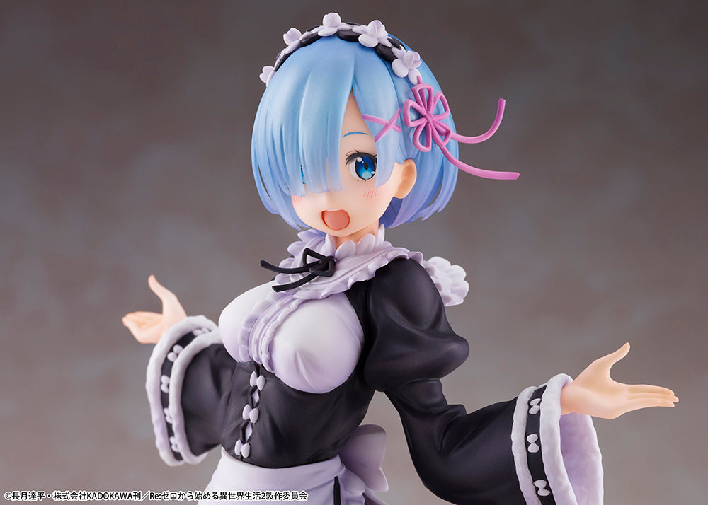 TAITO - Re:Zero Starting Life in Another World - Rem Winter Maid Image Ver. AMP Figure