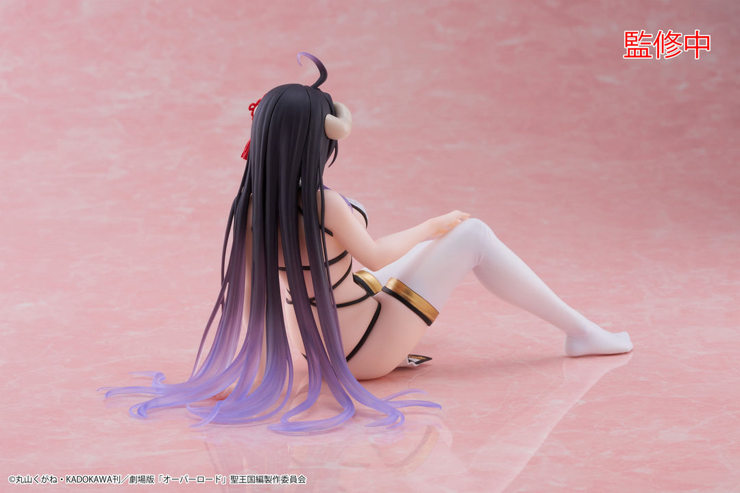 Taito - Overlord - Albedo Chinese Dress Ver. Desktop Cute Prize Figure