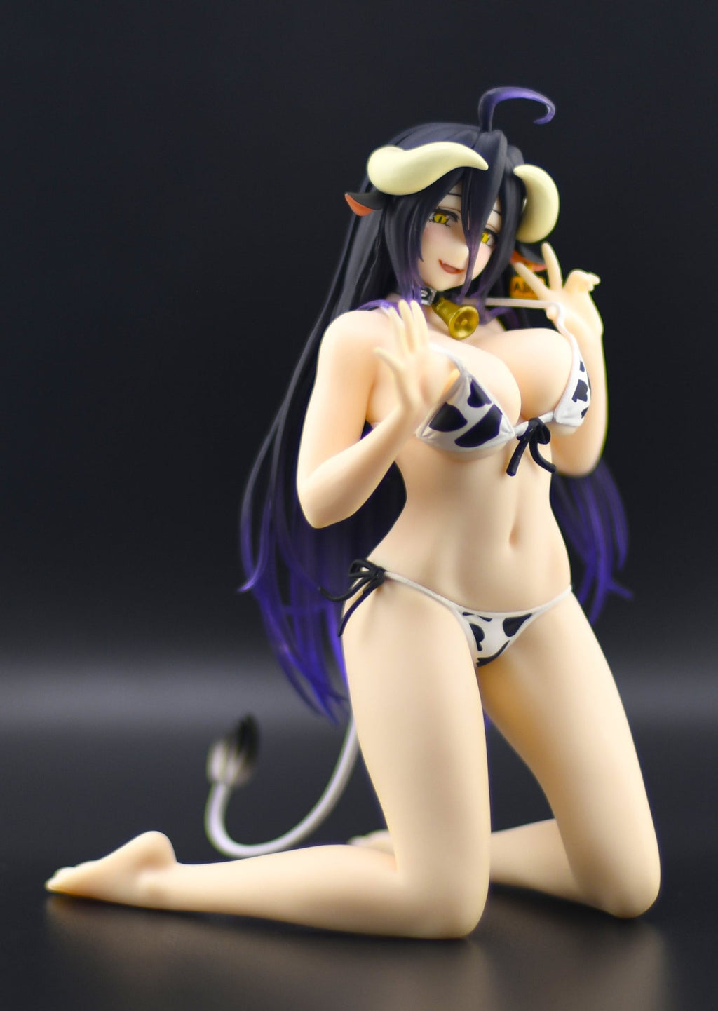 Taito - Overlord - Albedo Cow Print Swimsuit Ver - Desktop Cute Figure