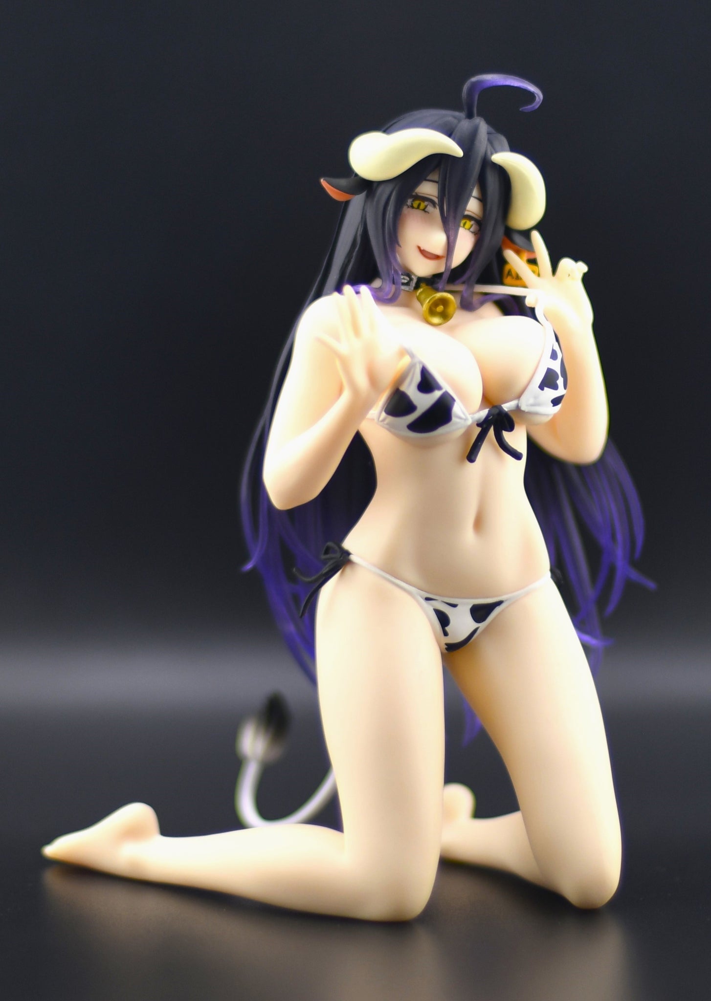 Taito - Overlord - Albedo Cow Print Swimsuit Ver - Desktop Cute Figure
