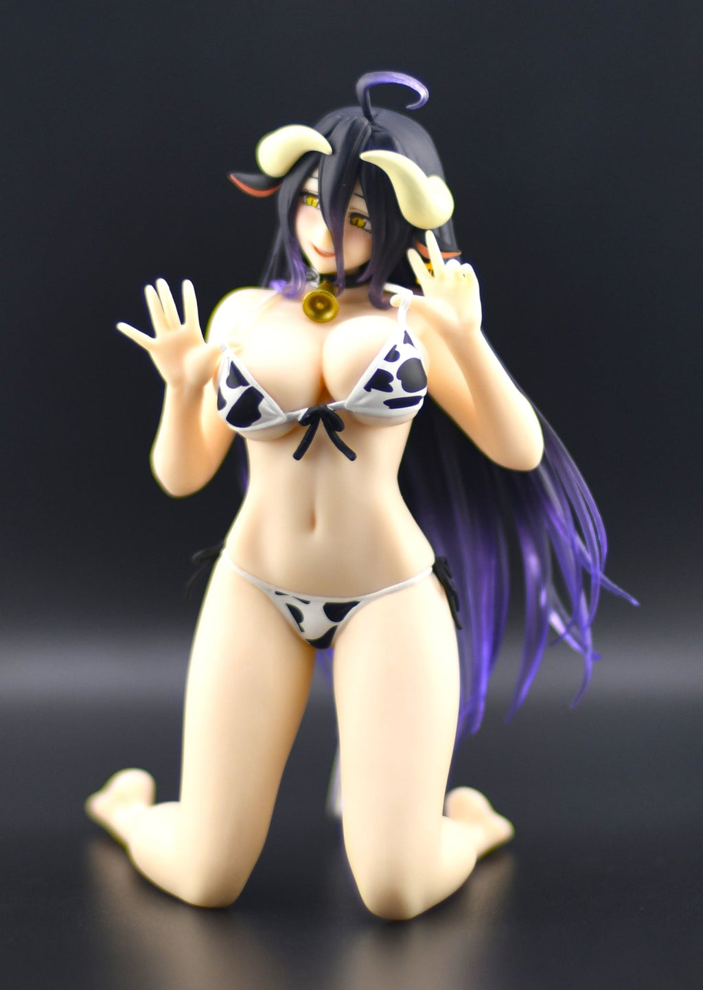Taito - Overlord - Albedo Cow Print Swimsuit Ver - Desktop Cute Figure