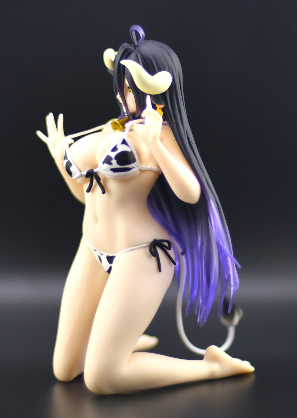 Taito - Overlord - Albedo Cow Print Swimsuit Ver - Desktop Cute Figure
