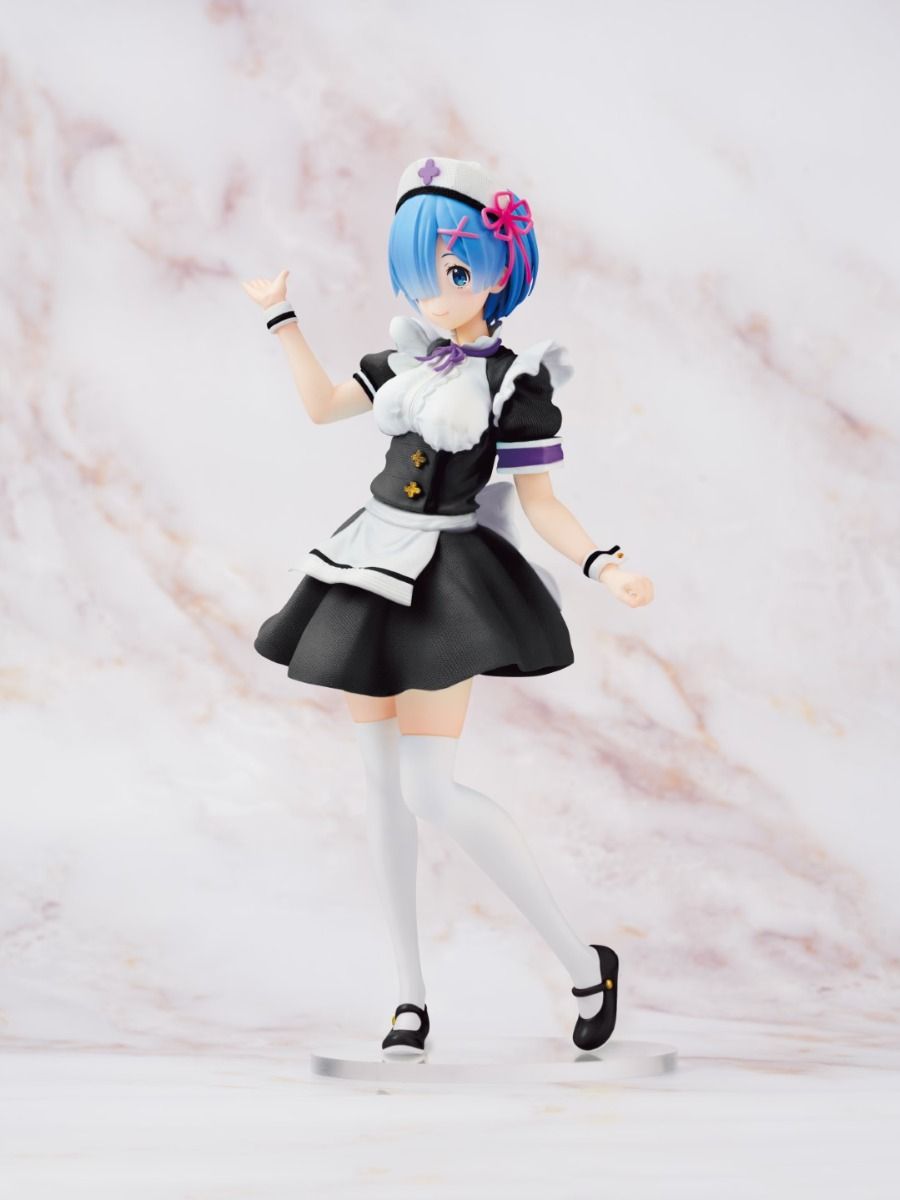 TAITO - Re:Zero Starting Life in Another World - Rem Nurse Maid Ver. Renewal Edition Prize Figure