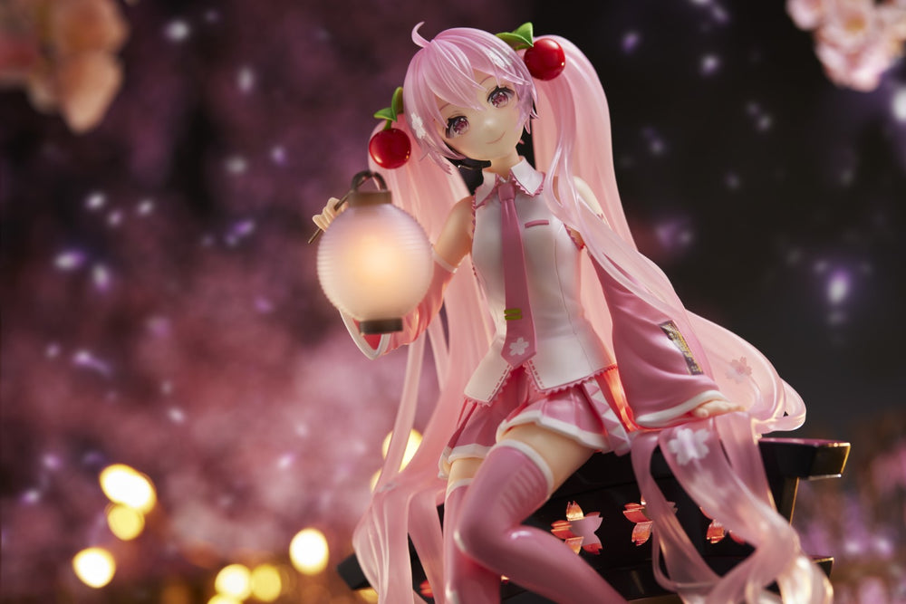 TAITO - Hatsune Miku - Sakura Miku AMP+ Sakura Lantern Ver. Prize Figure