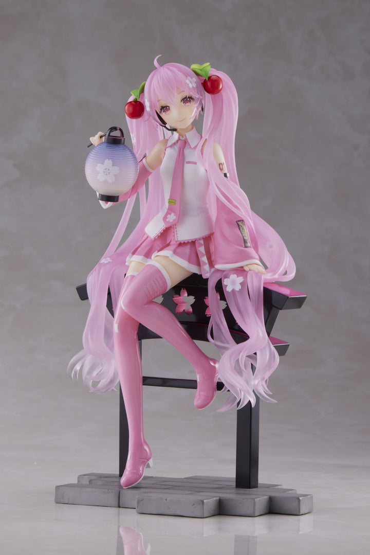 TAITO - Hatsune Miku - Sakura Miku AMP+ Sakura Lantern Ver. Prize Figure