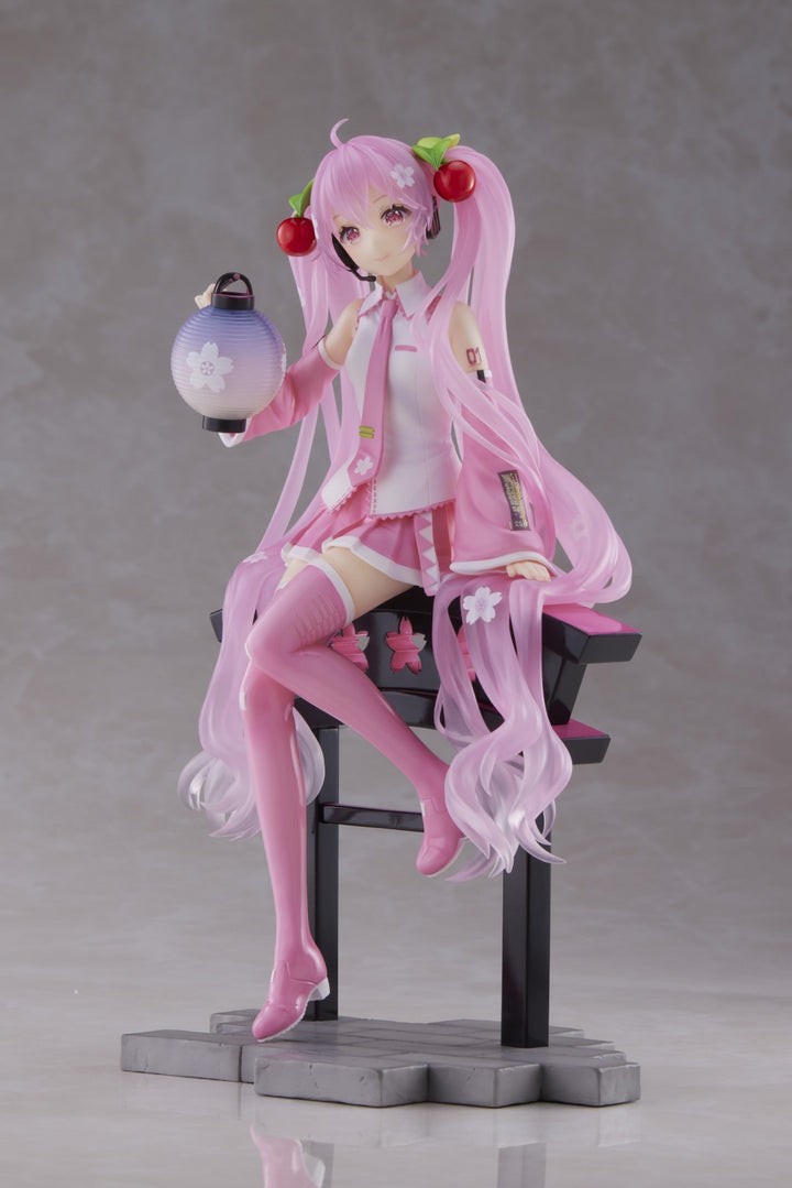 TAITO - Hatsune Miku - Sakura Miku AMP+ Sakura Lantern Ver. Prize Figure