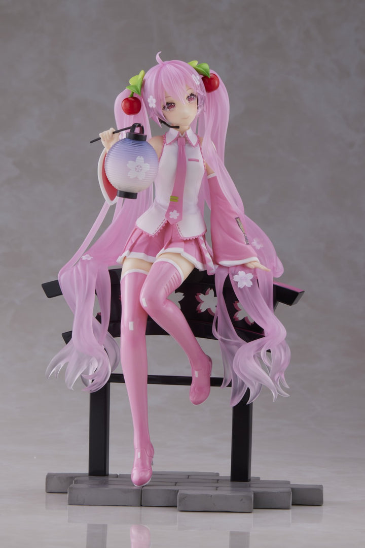 TAITO - Hatsune Miku - Sakura Miku AMP+ Sakura Lantern Ver. Prize Figure