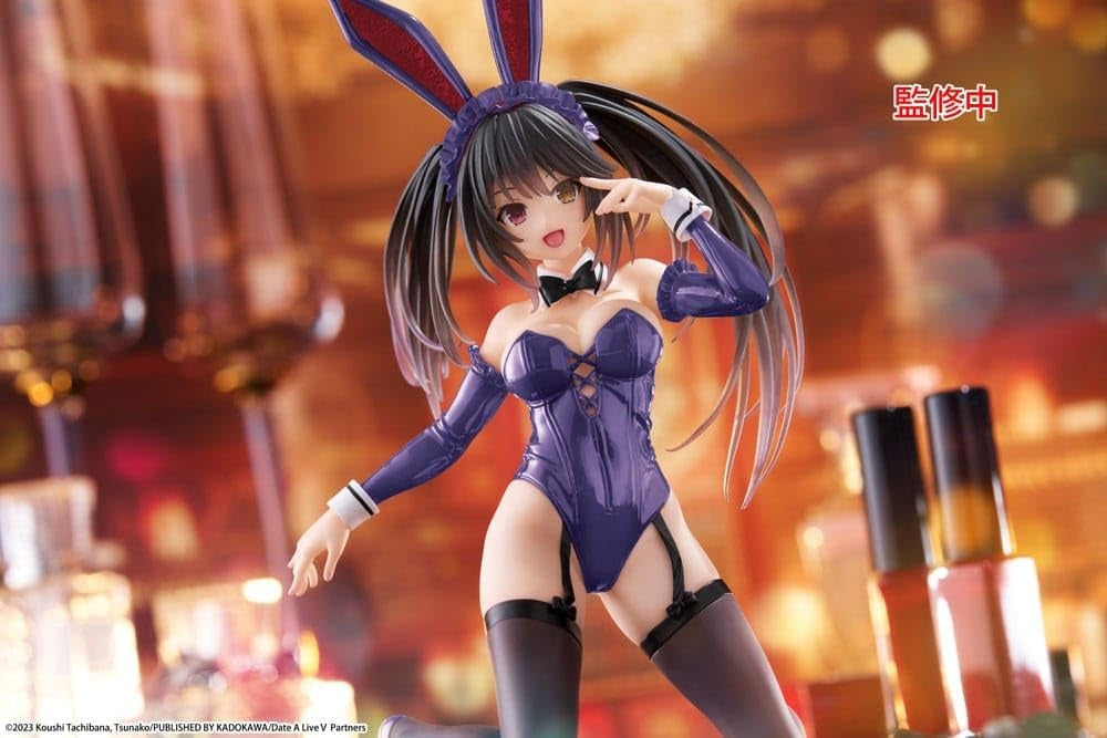 Taito - Date A Live V - Kurumi Tokisaki Bunny Ver. Renewal - Desktop Cute Figure