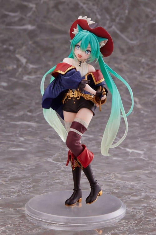 Taito - Vocaloid - Hatsune Miku - Puss in Boots - Wonderland Figure