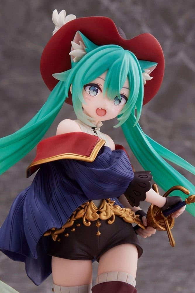 Taito - Vocaloid - Hatsune Miku - Puss in Boots - Wonderland Figure