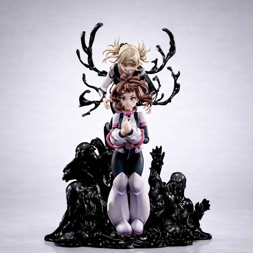 Takara Tomy - My Hero Academia - Ochaco Uraraka & Himiko Toga - Ano-Bamen Figure A Girl's Ego