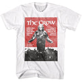 The Crow - Vintage Poster - American Classics - Solid White Adult Short Sleeve T-Shirt