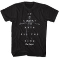 The Crow - Cant Rain Quote And Photo - American Classics - Solid Black Adult Short Sleeve T-Shirt