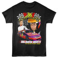 Talladega Nights - Laughing Clown Collage - Adult Short Sleeve T-Shirt - Black