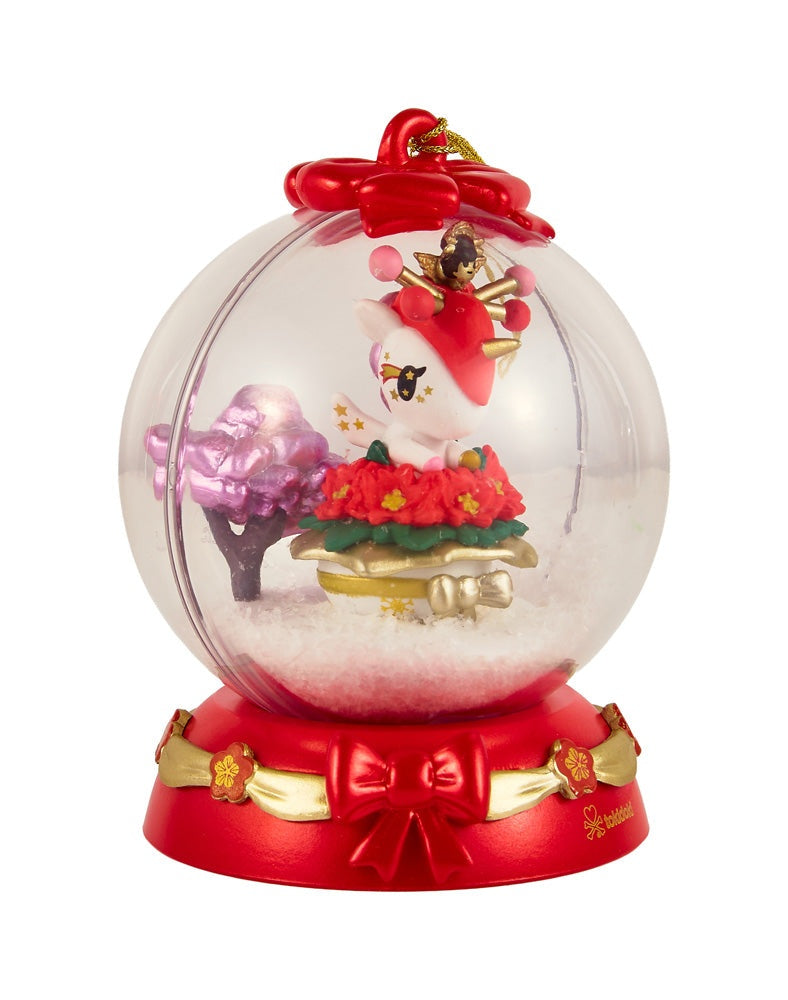 Tokidoki - Unicorno - Snow Globe Ornaments Holiday Sparkle Blind Box